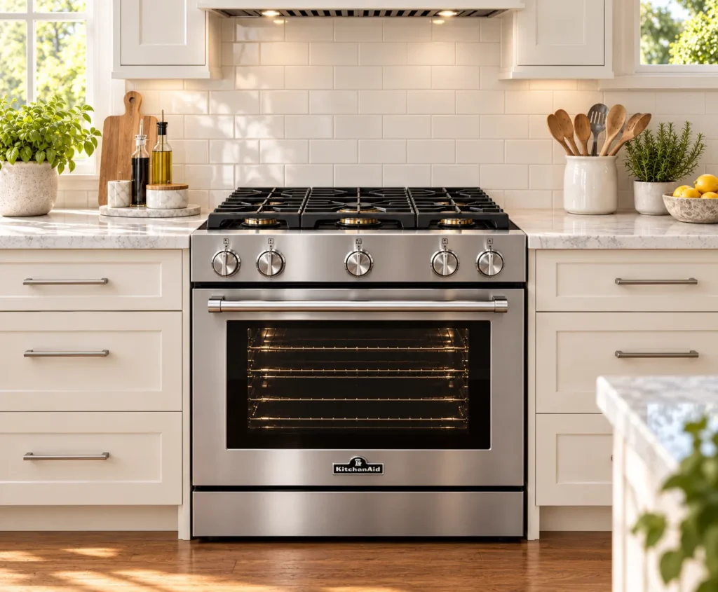 KitchenAid range repair in Houston